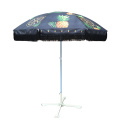 Promotional Custom Design Logo Printing Sun Garden Parasol  Patio Base Sea Outdoor Beach Umbrella For Advertising